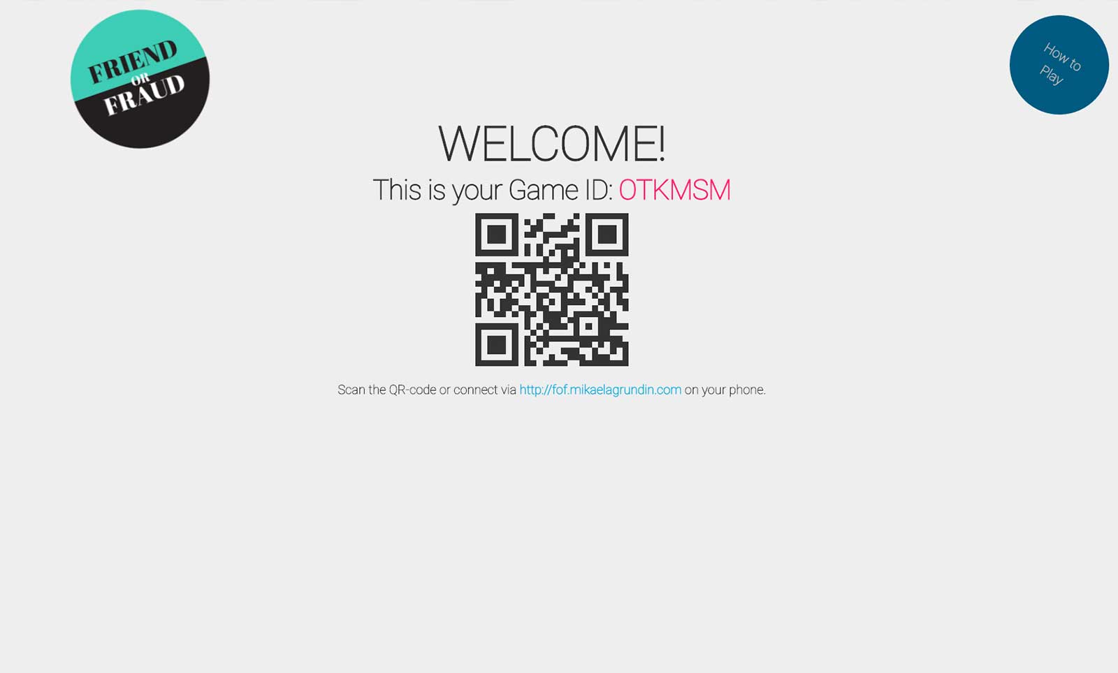 Friend or Fraud - Javascript game project